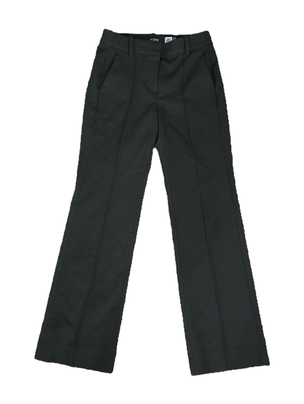 J. Crew Black Straight-Leg Dress Trousers